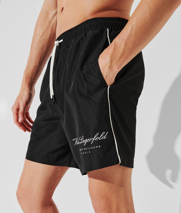 Karl Lagerfeld SHORT DE BAIN MI-LONG HOTEL KARL