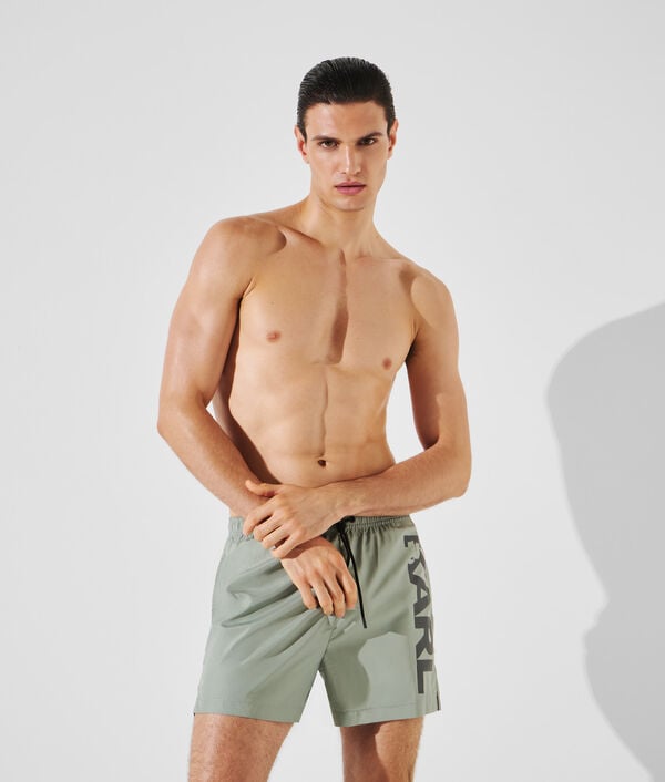 karl lagerfeld SHORT DE BAIN ORNÉ DU LOGO KARL