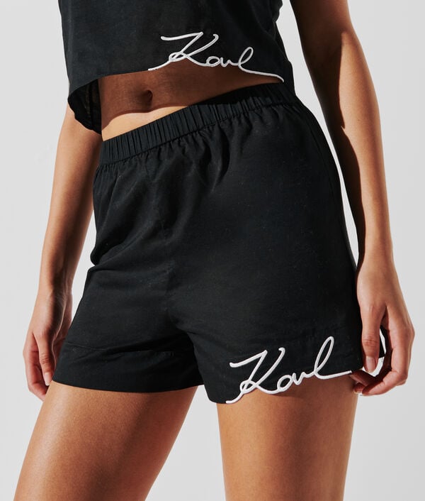 Karl Lagerfeld SHORT DE PLAGE K/SIGNATURE