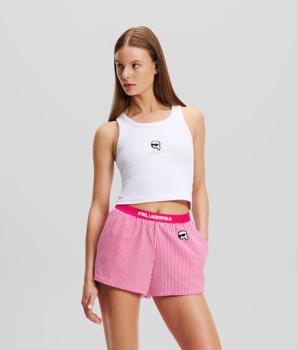 Karl Lagerfeld SHORT DE PYJAMA IKON RAYÉ