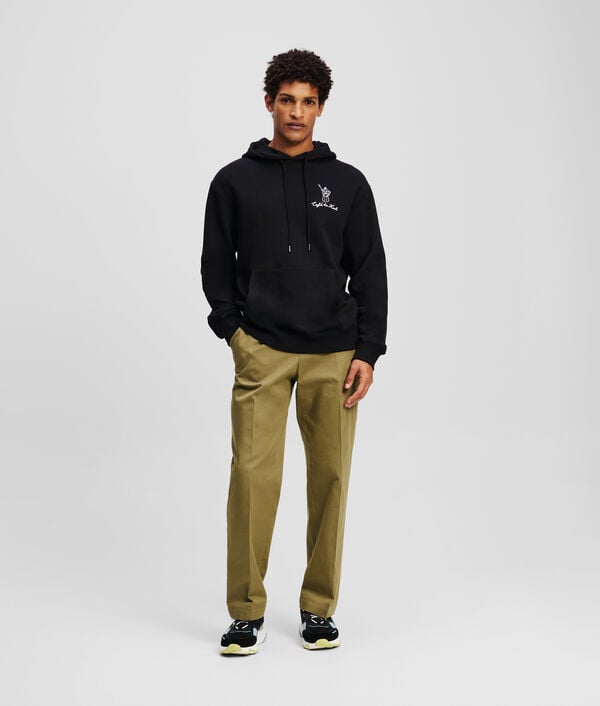 Karl Lagerfeld SWEAT À CAPUCHE KL X JORGE PARRA