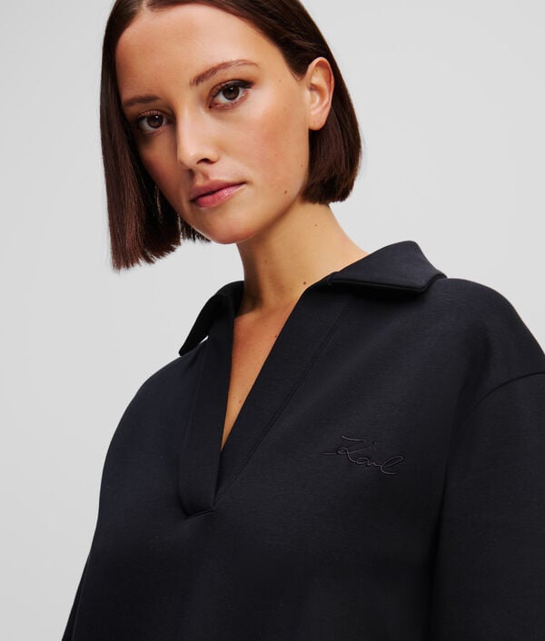 Karl Lagerfeld SWEAT-SHIRT À COL EN V