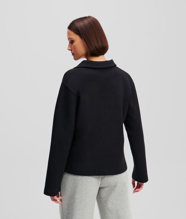 Karl Lagerfeld SWEAT-SHIRT À COL EN V