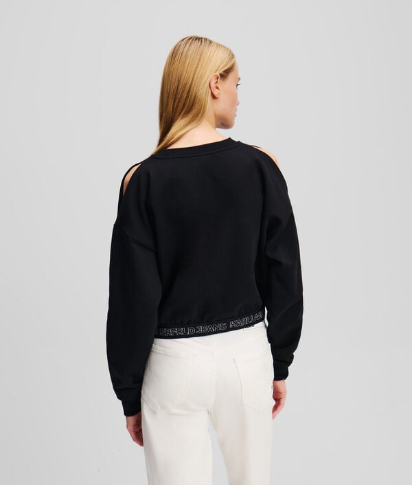 Karl Lagerfeld SWEAT-SHIRT ÉPAULES NUES