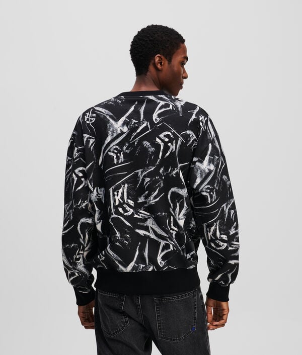 Karl Lagerfeld SWEAT-SHIRT GRAPHIQUE KLJ MONOGRAM