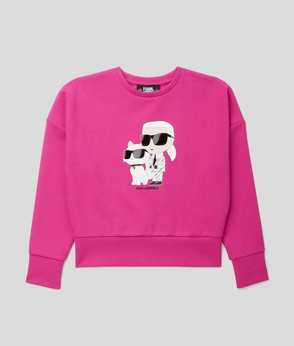 karl lagerfeld SWEAT-SHIRT IKON POUR FILLES