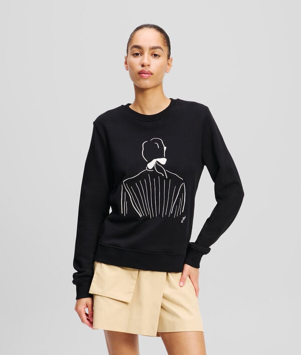 karl lagerfeld SWEAT-SHIRT KL X JORGE PARRA