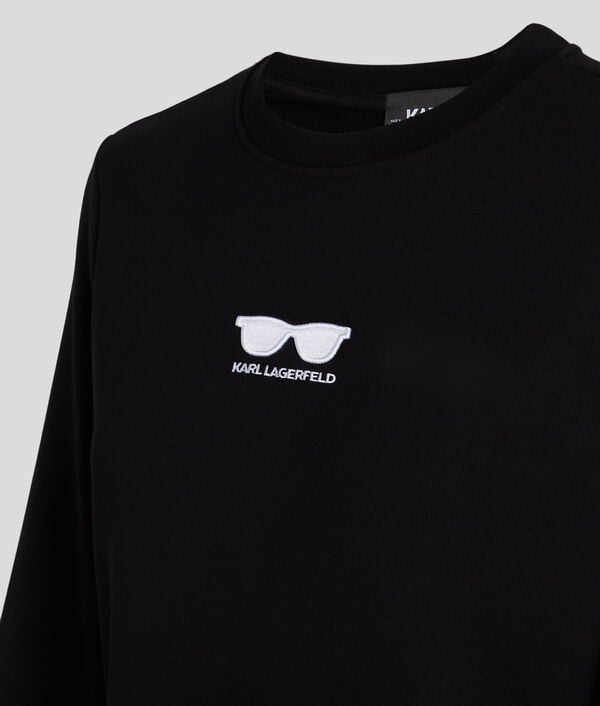 Karl Lagerfeld SWEAT-SHIRT LUNETTES DE SOLEIL