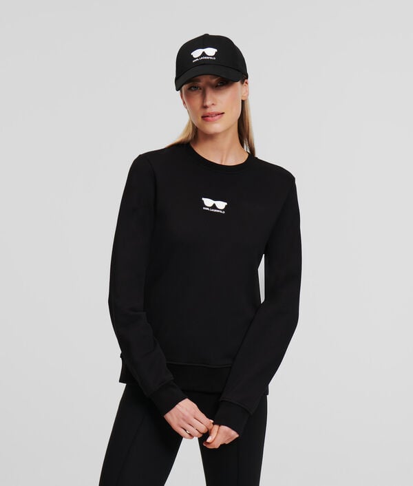 karl lagerfeld SWEAT-SHIRT LUNETTES DE SOLEIL
