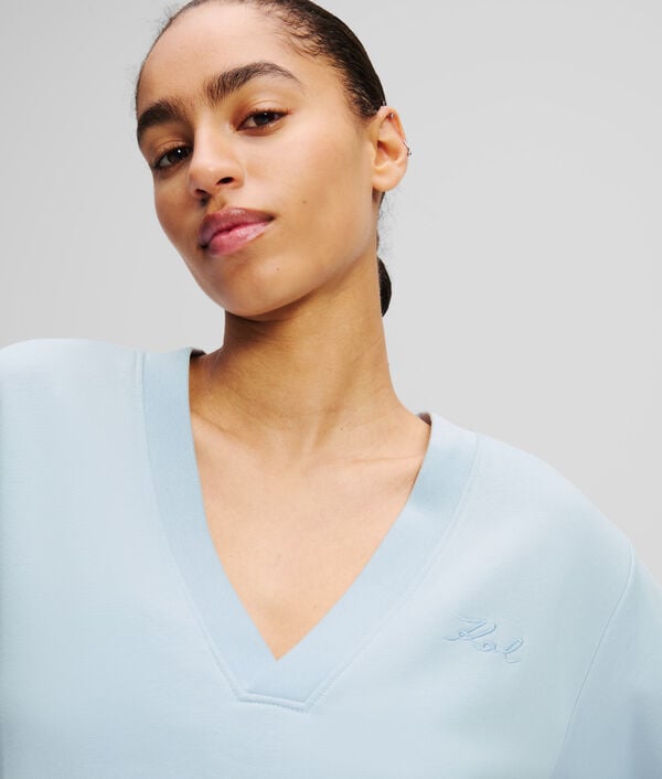 Karl Lagerfeld SWEATSHIRT À COL V