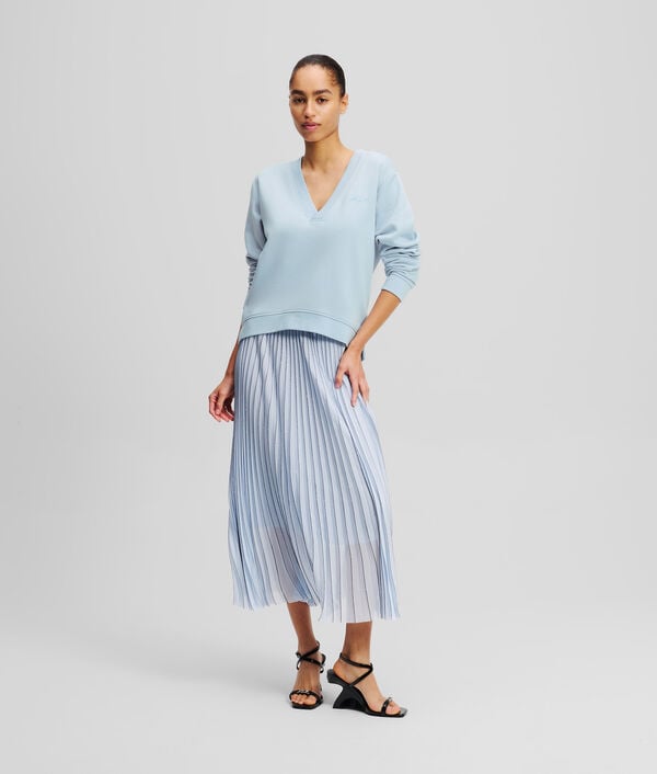 Karl Lagerfeld SWEATSHIRT À COL V