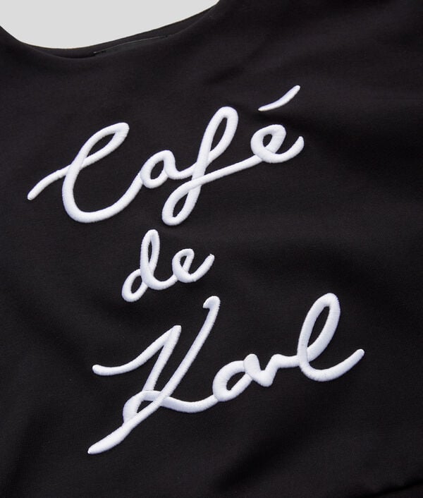 Karl Lagerfeld SWEATSHIRT CAFÉ DE KARL POUR FILLES