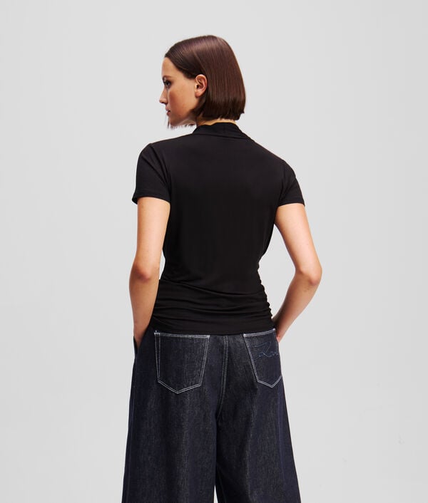 Karl Lagerfeld T-SHIRT À COL EN V