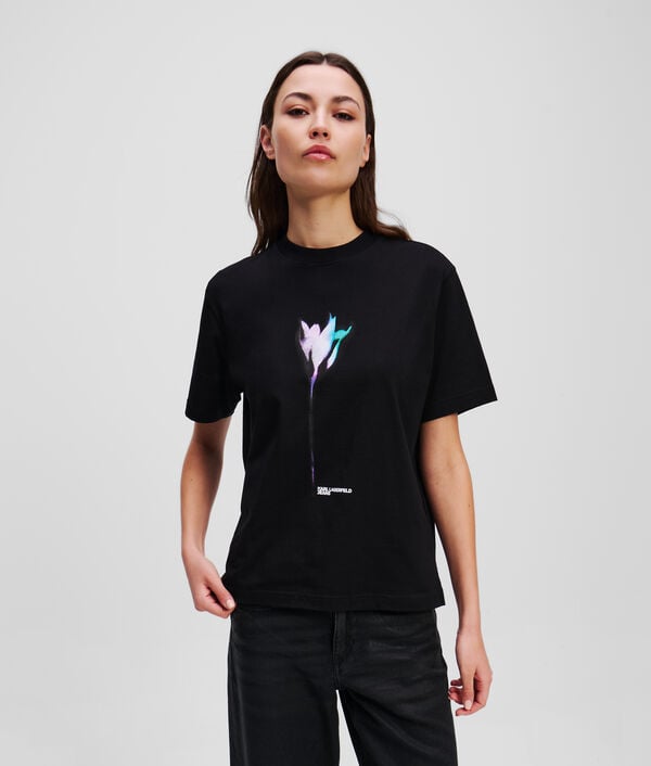 karl lagerfeld T-SHIRT À IMPRIMÉ FLORAL