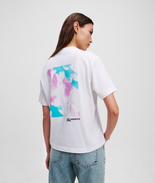 karl lagerfeld T-SHIRT À IMPRIMÉ FLORAL