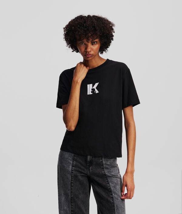 karl lagerfeld T-SHIRT À LOGO K