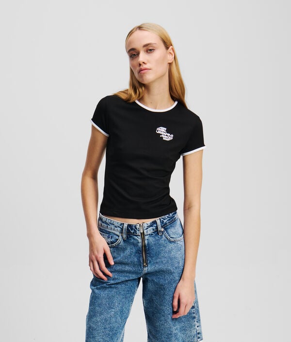 karl lagerfeld T-SHIRT À MANCHES COURTES