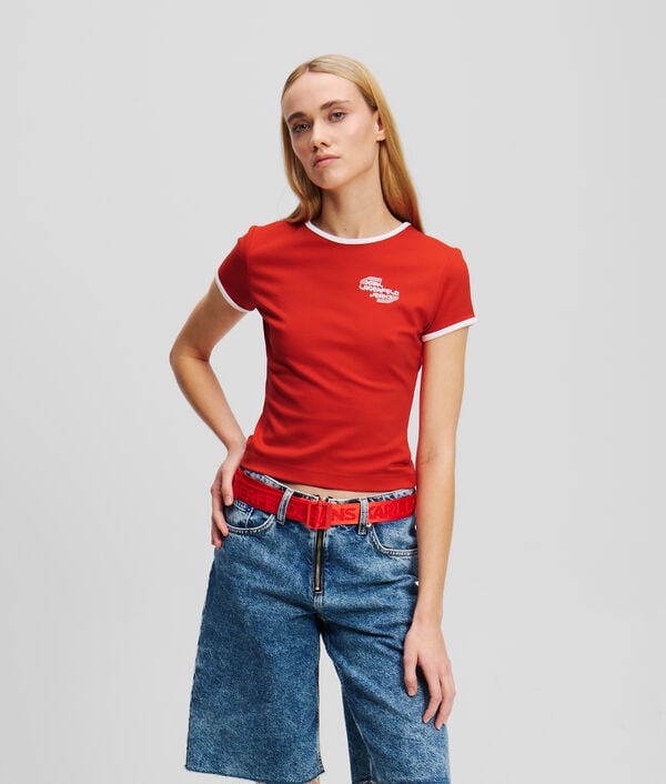 karl lagerfeld T-SHIRT À MANCHES COURTES
