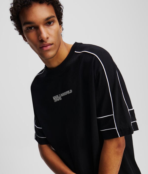 Karl Lagerfeld T-SHIRT À PASSEPOIL