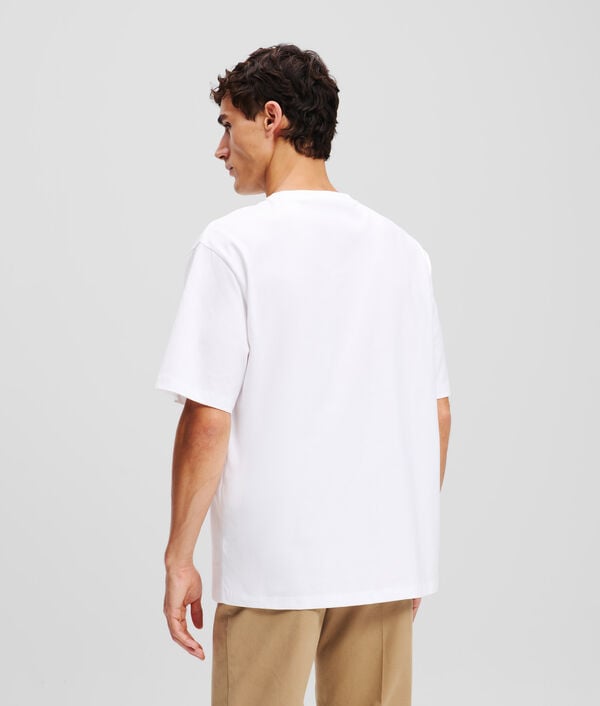 Karl Lagerfeld T-SHIRT À POCHE EN JEAN IKON