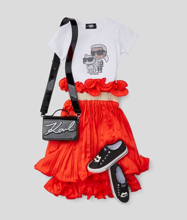 Karl Lagerfeld T-SHIRT À STRASS IKON POUR FILLES