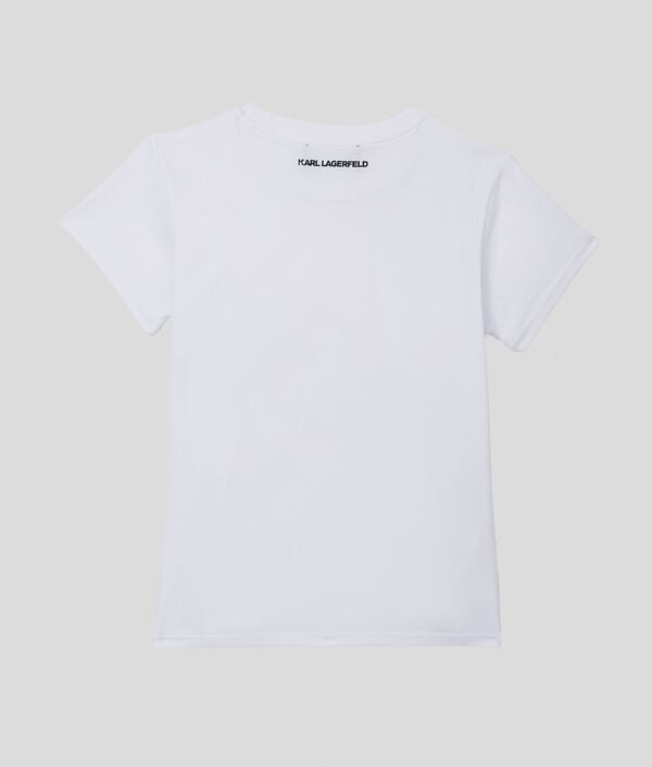Karl Lagerfeld T-SHIRT À STRASS IKON POUR FILLES