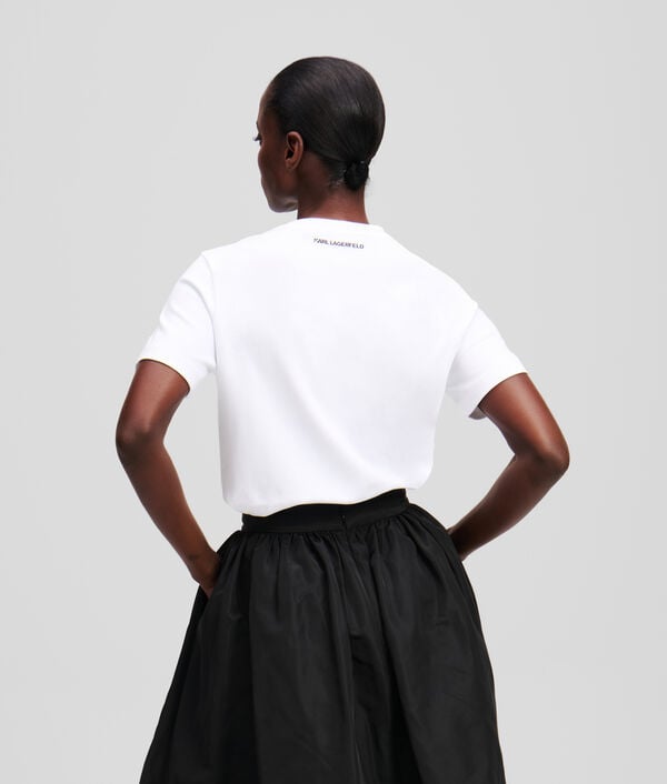 Karl Lagerfeld T-SHIRT À STRASS K/HEART