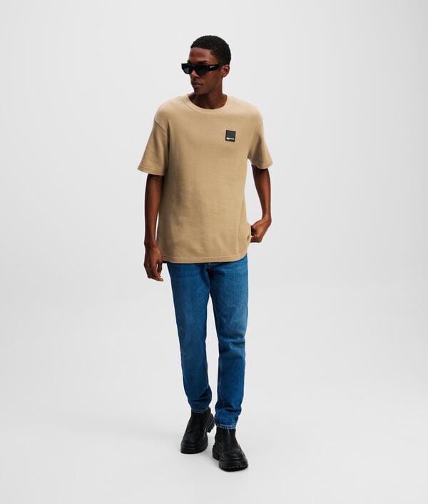 Karl Lagerfeld T-SHIRT À TEXTURE GAUFRÉE