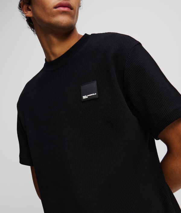 Karl Lagerfeld T-SHIRT À TEXTURE GAUFRÉE