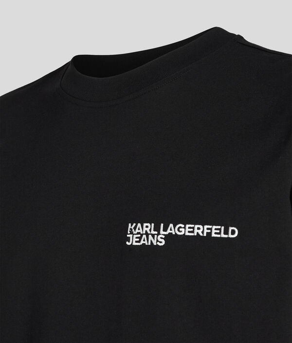 Karl Lagerfeld T-SHIRT AJUSTÉ AVEC LOGO KLJ