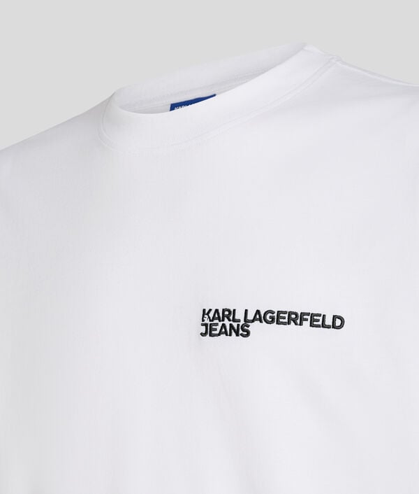 Karl Lagerfeld T-SHIRT AJUSTÉ AVEC LOGO KLJ