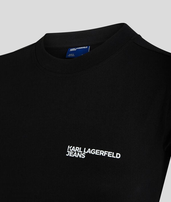 Karl Lagerfeld T-SHIRT AJUSTÉ AVEC LOGO KLJ