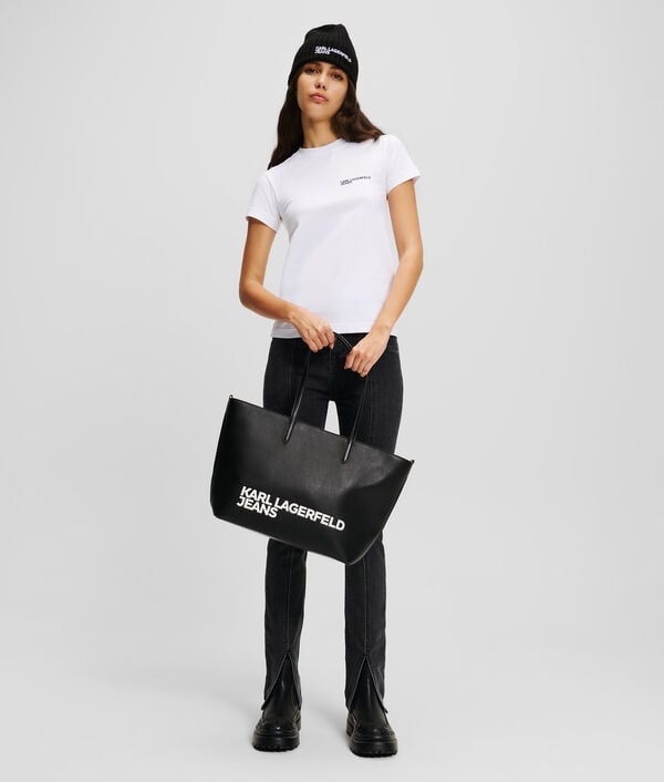 Karl Lagerfeld T-SHIRT AJUSTÉ AVEC LOGO KLJ