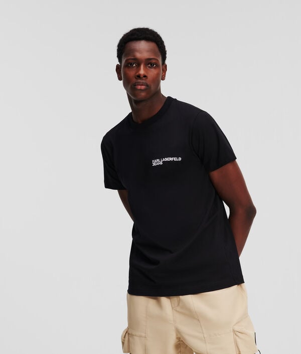 karl lagerfeld T-SHIRT AJUSTÉ AVEC LOGO KLJ