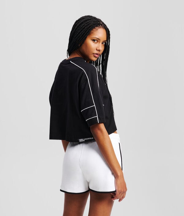 Karl Lagerfeld T-SHIRT AVEC DÉTAIL PASSEPOIL