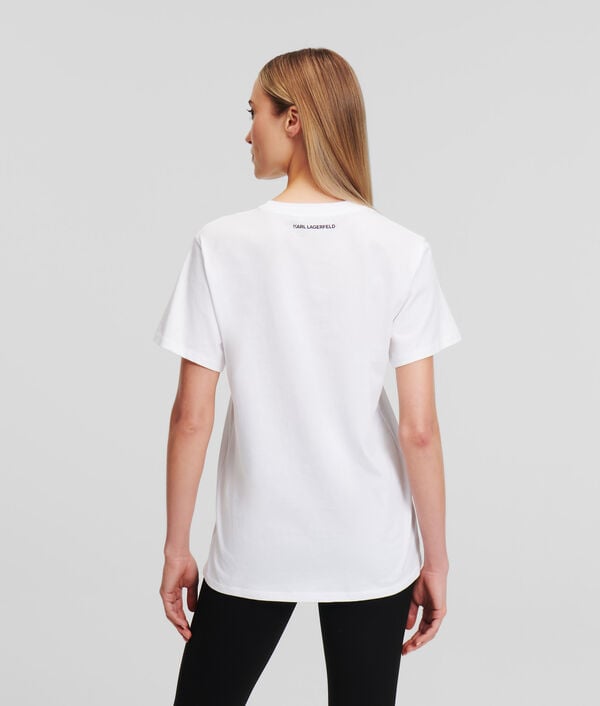 Karl Lagerfeld T-SHIRT AVEC ÉCUSSON IKON