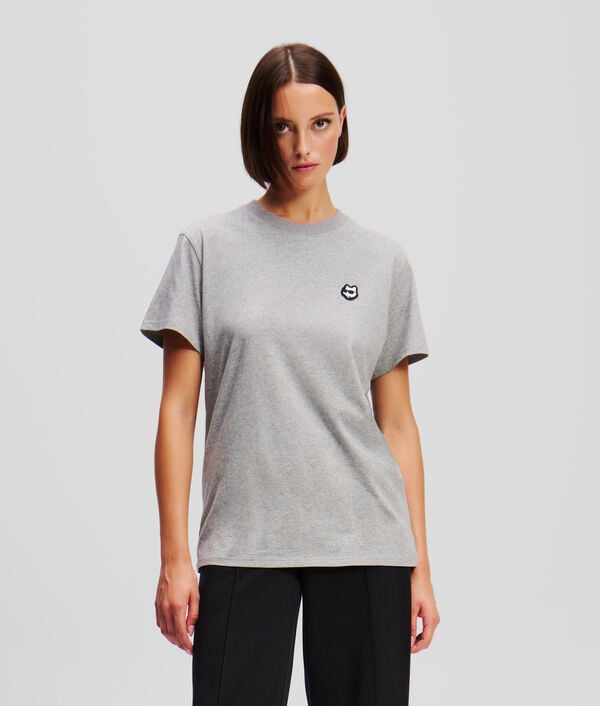 karl lagerfeld T-SHIRT AVEC ÉCUSSON IKON