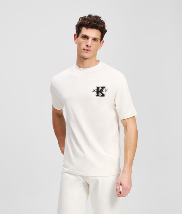 karl lagerfeld T-SHIRT AVEC L'INITIALE K