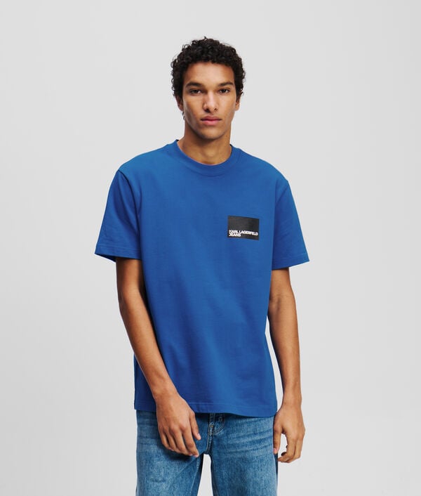 karl lagerfeld T-SHIRT AVEC LOGO ENCADRÉ