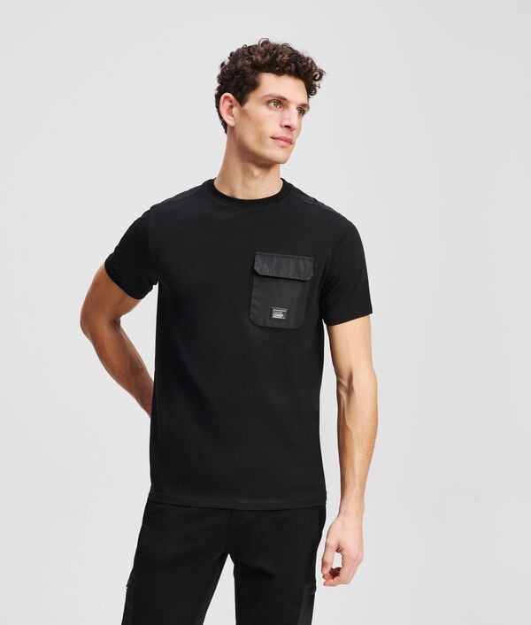 karl lagerfeld T-SHIRT AVEC POCHE À LA POITRINE