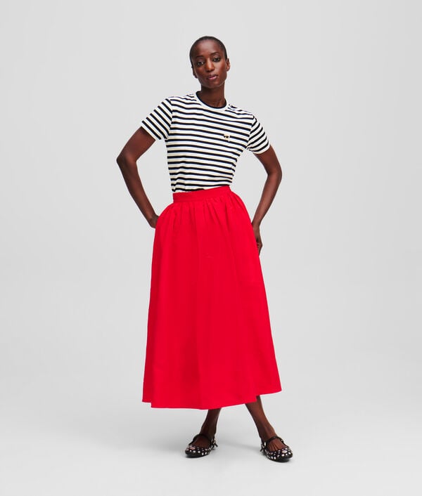 Karl Lagerfeld T-SHIRT BOXY À RAYURES IKON