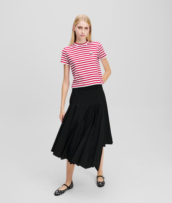 Karl Lagerfeld T-SHIRT BOXY À RAYURES IKON