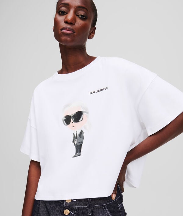 Karl Lagerfeld T-SHIRT BOXY IKON