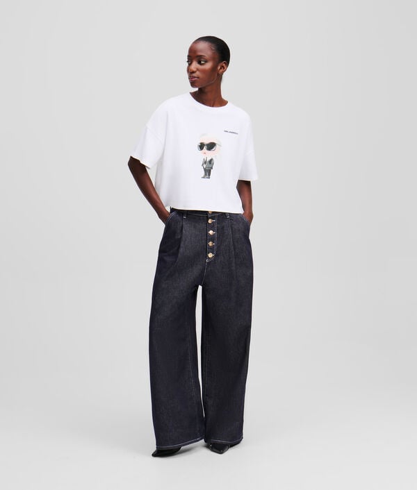 Karl Lagerfeld T-SHIRT BOXY IKON