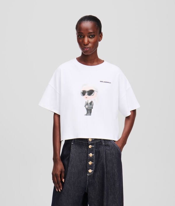 karl lagerfeld T-SHIRT BOXY IKON