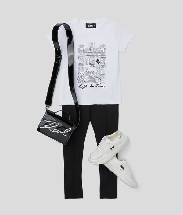 Karl Lagerfeld T-SHIRT CAFÉ DE KARL POUR FILLES