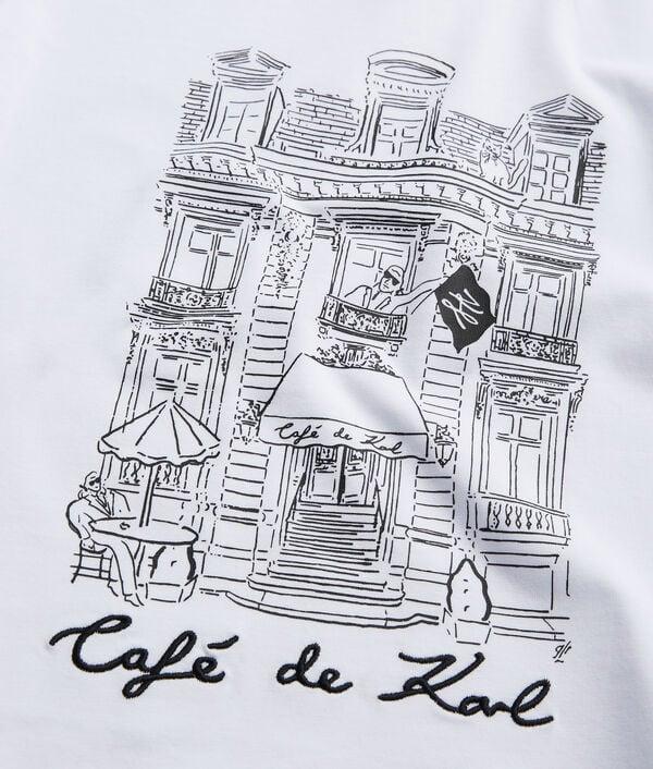 Karl Lagerfeld T-SHIRT CAFÉ DE KARL POUR FILLES