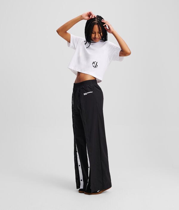 Karl Lagerfeld T-SHIRT CROPPED KLJ MONOGRAM