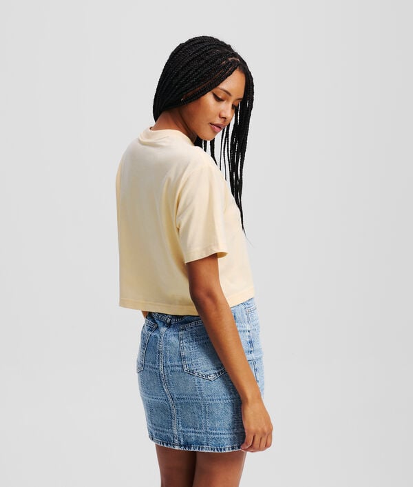 Karl Lagerfeld T-SHIRT CROPPED KLJ MONOGRAM