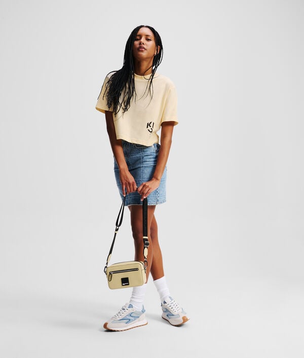 Karl Lagerfeld T-SHIRT CROPPED KLJ MONOGRAM